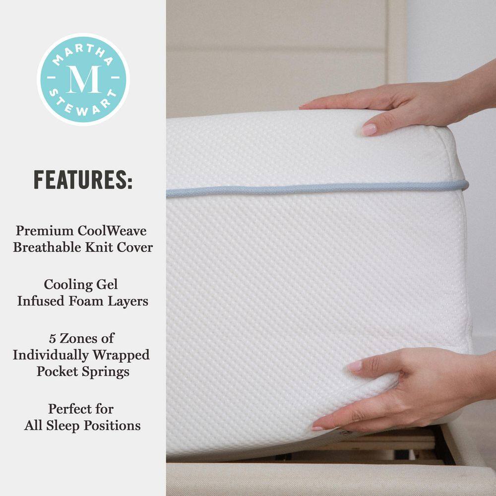 Full Medium-Firm Gel Memory Foam Hybrid Mattress