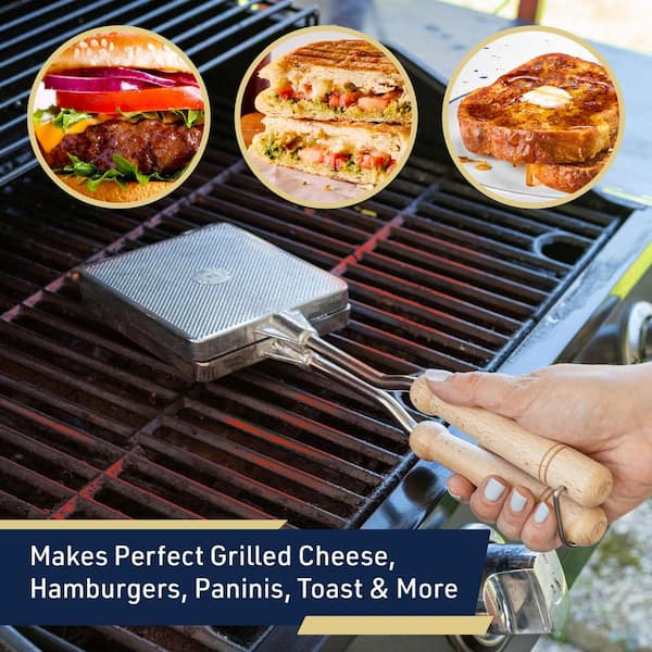 KINGS COUNTY TOOLS 10-Inch Sandwich Maker Press GW39A04-02 - The