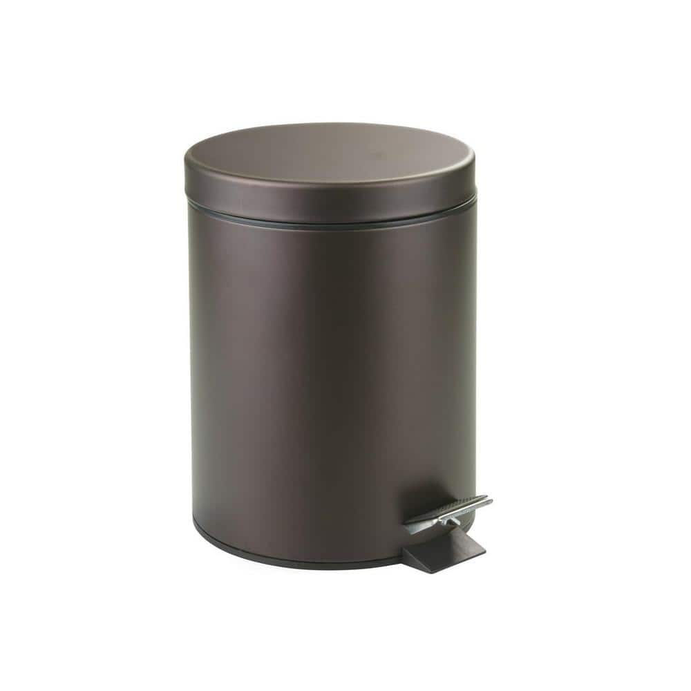 Step on Metal Trash Can with 5 Liter Waste Basket included 8 in. x 8 in. x 