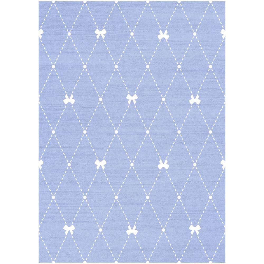 Imagination Blue 5 ft. x 7 ft. Graphic Contemporary Area Rug price history on PriceWatchPro
