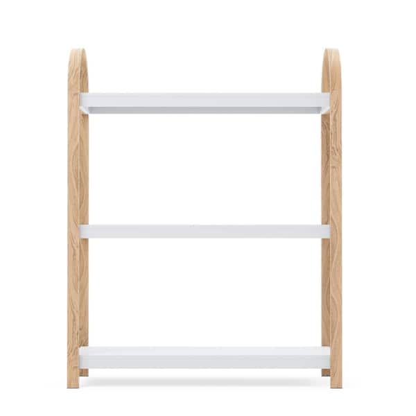 Umbra Bellwood White / Natural Freestand Shelf 3-Tier