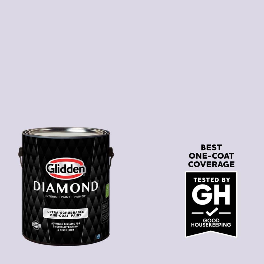 1 gal. PPG1247-3 Misty Violet Satin Interior Paint price history on PriceWatchPro