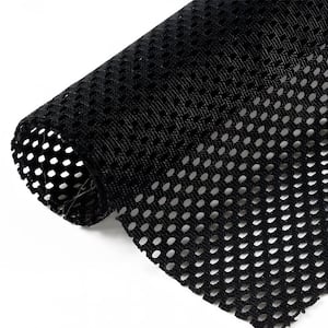 6 in. x 150 ft. Black Fiberglass Reinforced Water Barrier Drywall Mesh Tape Roof Repair Fabric Anti Fracture Fabric