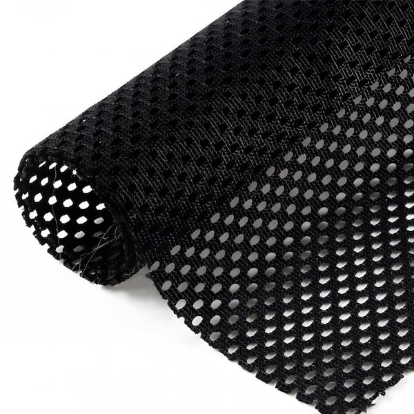 Wellco 6 in. x 150 ft. Black Fiberglass Reinforced Water Barrier Drywall Mesh Tape Roof Repair Fabric Anti Fracture Fabric