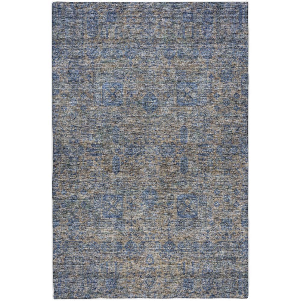 Dream Shag Premium Machine Washable Abstract ADS637 Khaki 8 ft. x 10 ft. Area Rug price history on PriceWatchPro