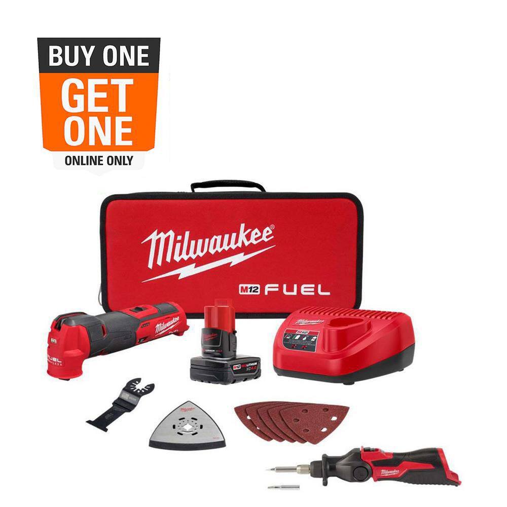 Milwaukee 2526-20 M12 12V Cordless Oscillating Multi-Tool (Tool Only, Used)