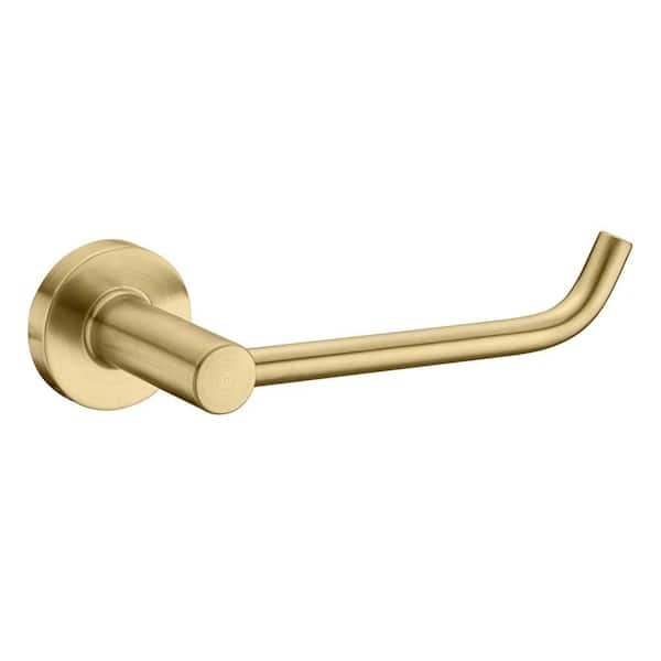 Ultra Faucets Kree Wall Mounted Toilet Paper Holder in Brushed Gold ...