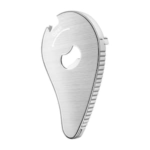 Multi-Opener Kitchen Gadget with Effortless Twist Jar Bottle Can Opening for Weak Hands Arthritis 304 Stainless Steel