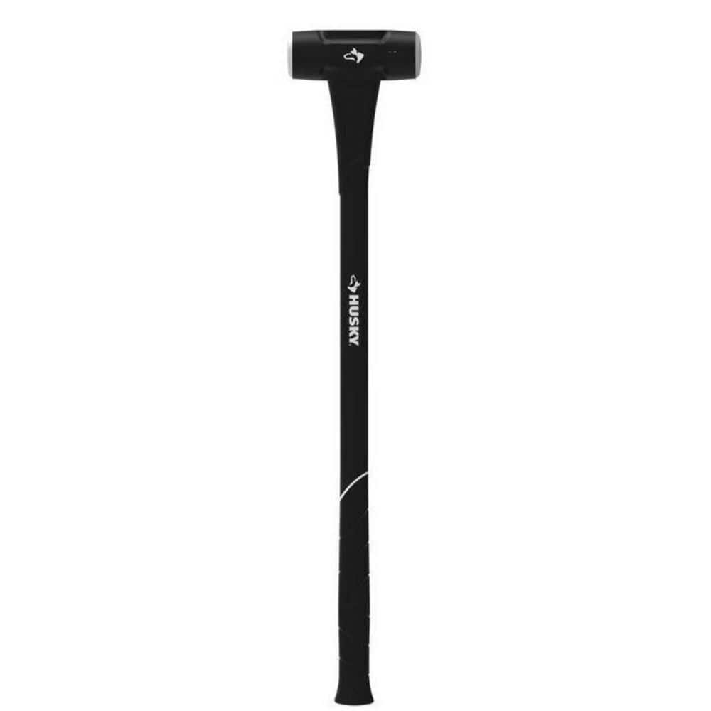 Husky 8 lbs. Sledge Hammer with Fiberglass Handle 103406 - The Home Depot