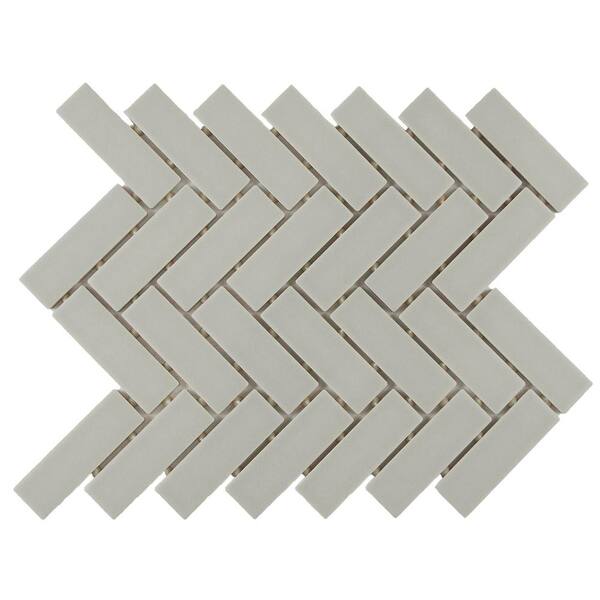 Daltile Restore Natural Gray Matte 9 in. x 12 in. Glazed Ceramic