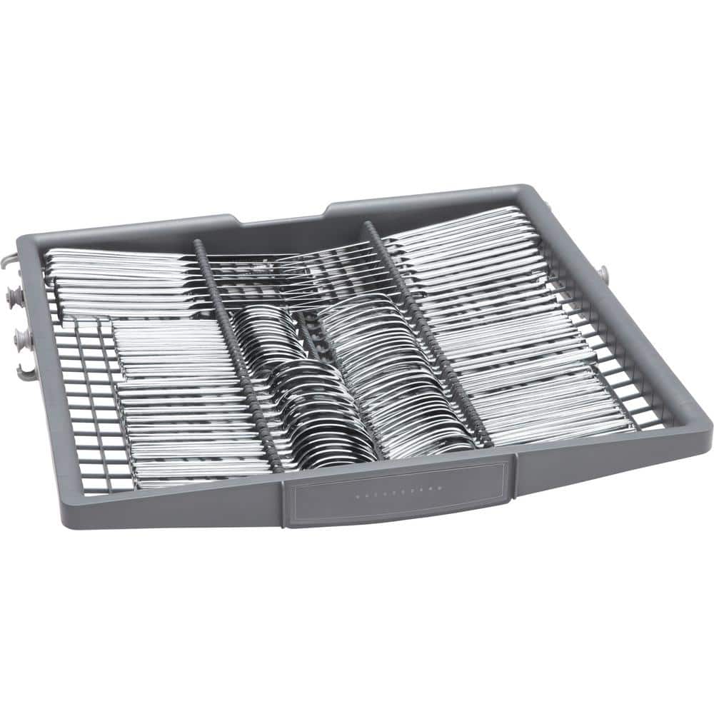 24" Stainless Steel Built-In Dishwasher with Front Control and 3rd Rack
