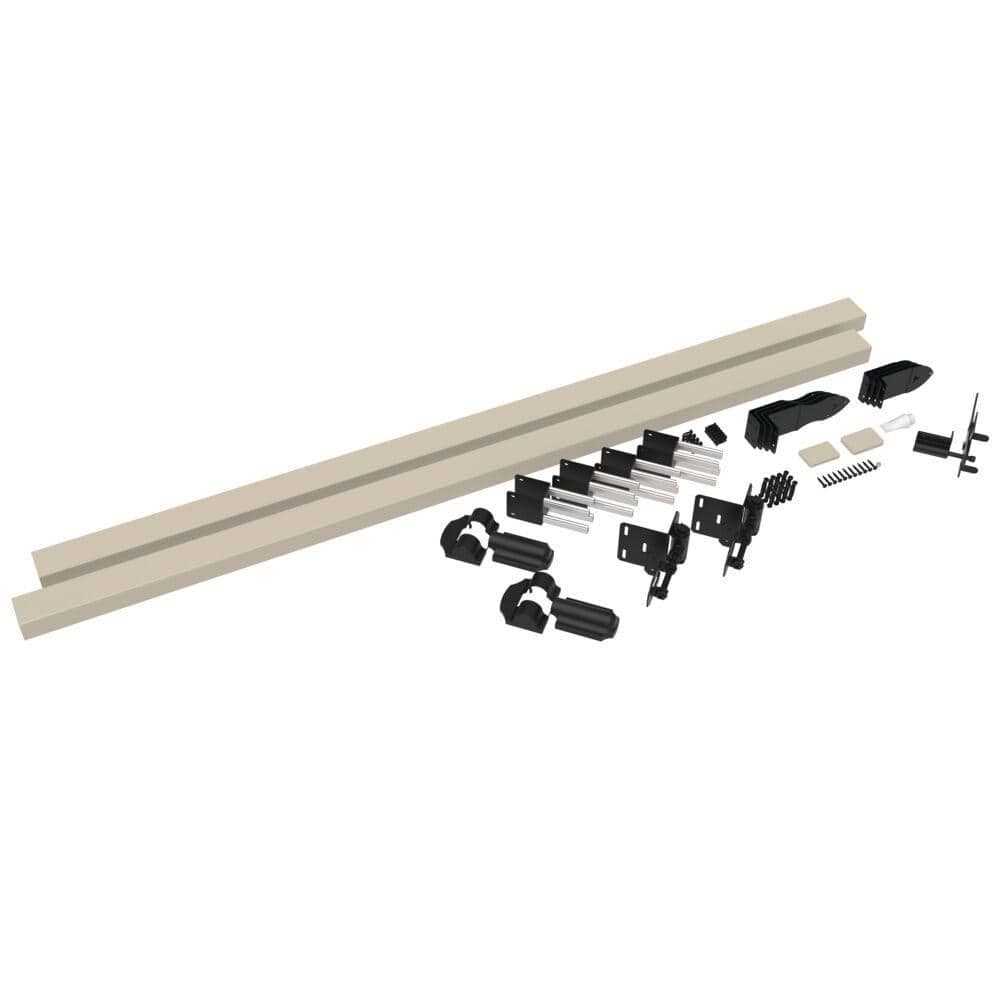 Barrette Outdoor Living Windham Clay 5 ft. x 6 ft. Vinyl Fence Gate kit