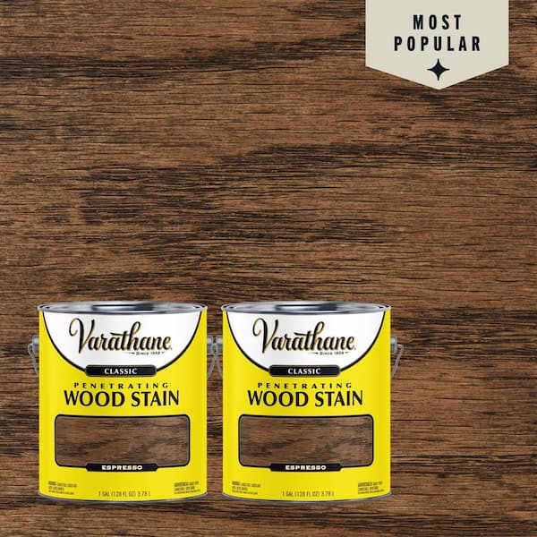 1 gal. Espresso Classic Interior Wood Stain (Case of 2)