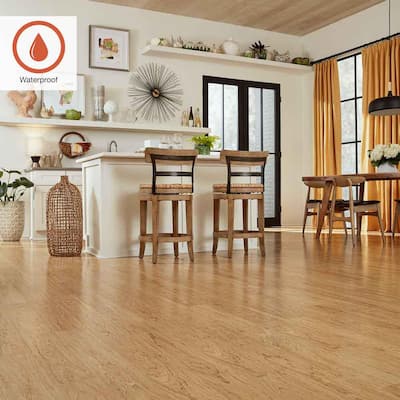 Maple Laminate Wood Flooring Laminate Flooring The Home Depot