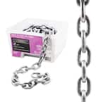 3/8 in. x 30 ft. Grade 30 Galvanized Steel Proof Coil Chain