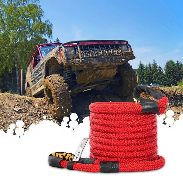 Cainozo Kinetic Recovery Tow Rope,Kinetic Tow Rope Offroad Power Stretch  Rope,Heavy-Duty Kinetic Recovery Rope,7/8×30ft for car Truck ATV UTV SUV:  Buy Online at Best Price in UAE 