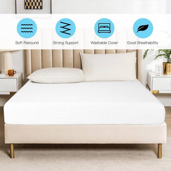 Cover Breathable Double Mattress Mattresses smooth corners offer 