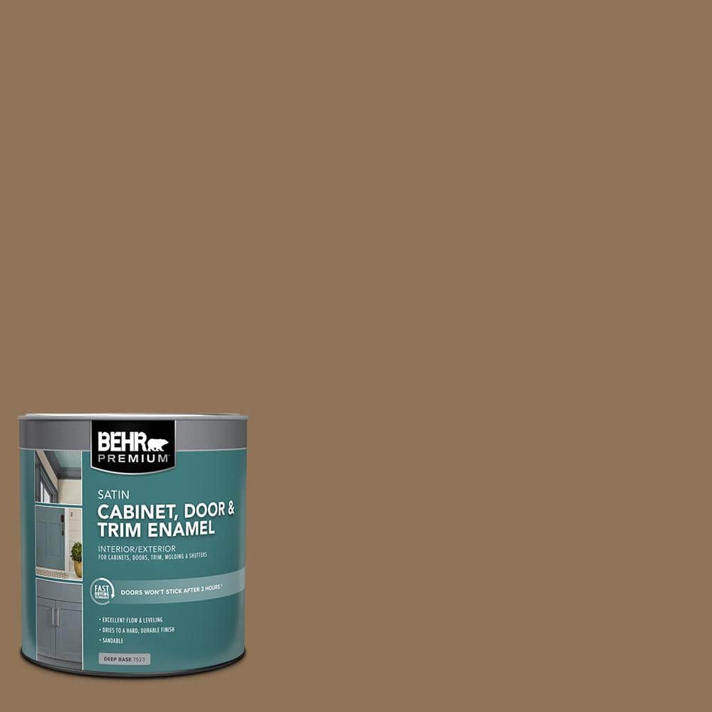 1 qt. #N270-7 Library Oak Satin Enamel Interior/Exterior Cabinet, Door & Trim Paint price history on PriceWatchPro