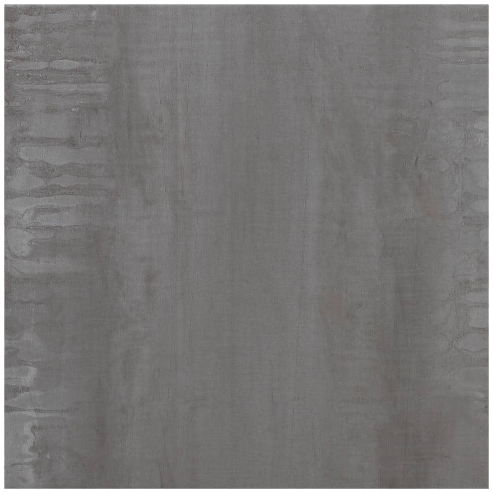 Large Format Light Gray Matte Porcelain Square Tile