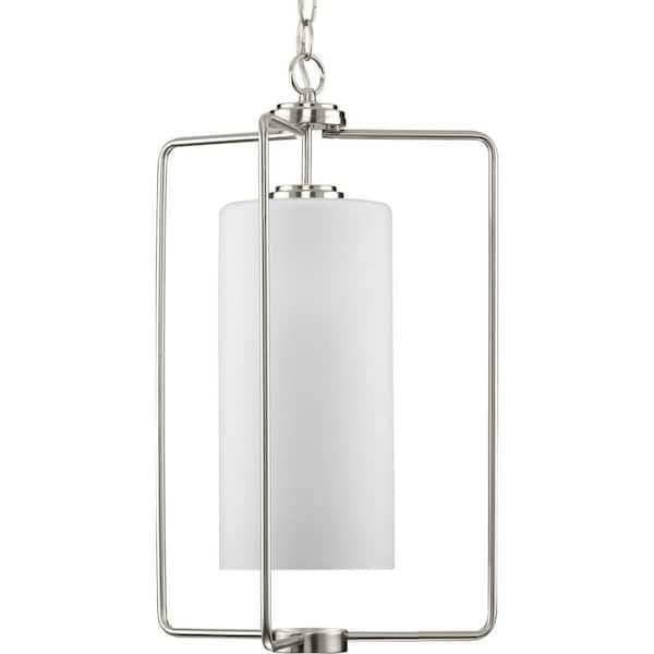 Progress Lighting Merry 9-Light Brushed Nickel Transitional Chandelier