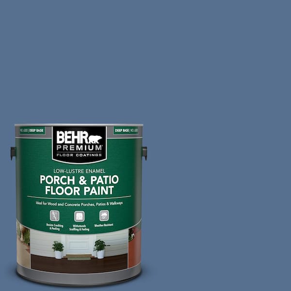 BEHR PREMIUM 1 gal. #PFC-59 Porch Song Low-Lustre Enamel Interior/Exterior Porch and Patio Floor Paint