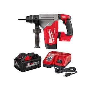 M18 FUEL 18-Volt Lithium-Ion Brushless Cordless SDS-Plus 1-1/8 in. Rotary Hammer Drill with 8.0 Ah Starter Kit