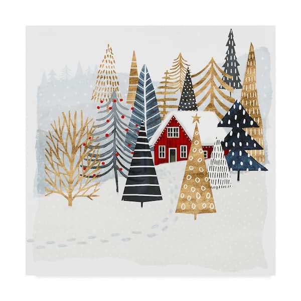 Winter Chalet Stickers 12X12-Elements - 709388335635