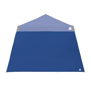 12 ft. Royal Blue Sidewall, Zipper-Free, Fits E-Z UP 12 ft. X 12 ft. Angle Leg Shelter (Not Included)