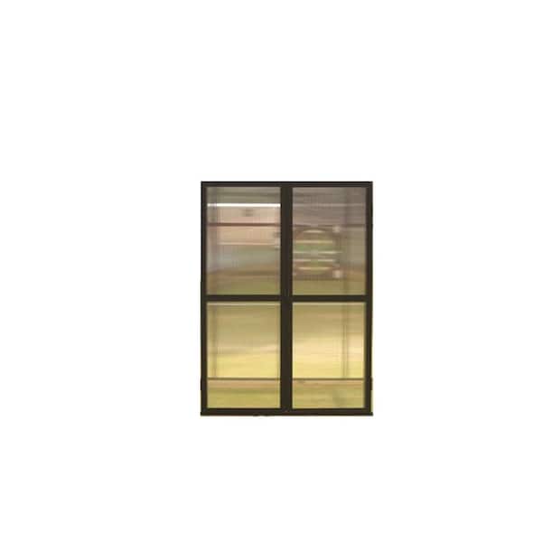 4 ft. x 6 ft. Greenhouse Additional Door Kit in Black