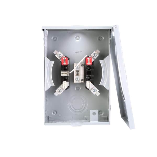 Siemens 135 Amp Ringless Horn-Bypass Overhead or Underground Meter Socket