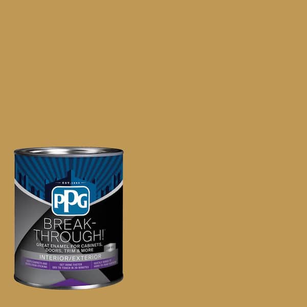 Break-Through! 1 qt. PPG1106-6 Amaretto Sours Semi-Gloss Door, Trim & Cabinet Paint