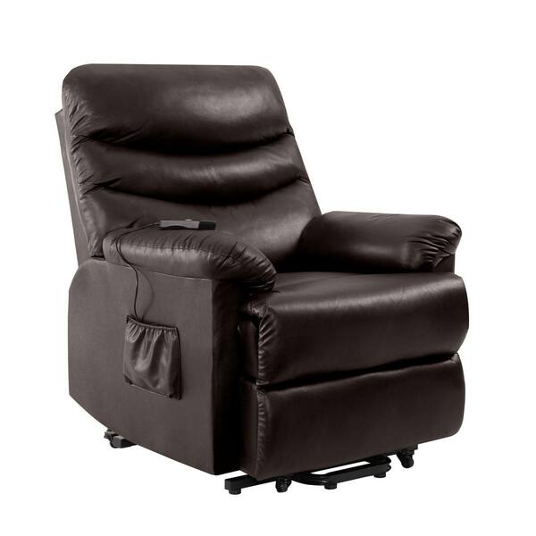 lars leather riser recliner chair