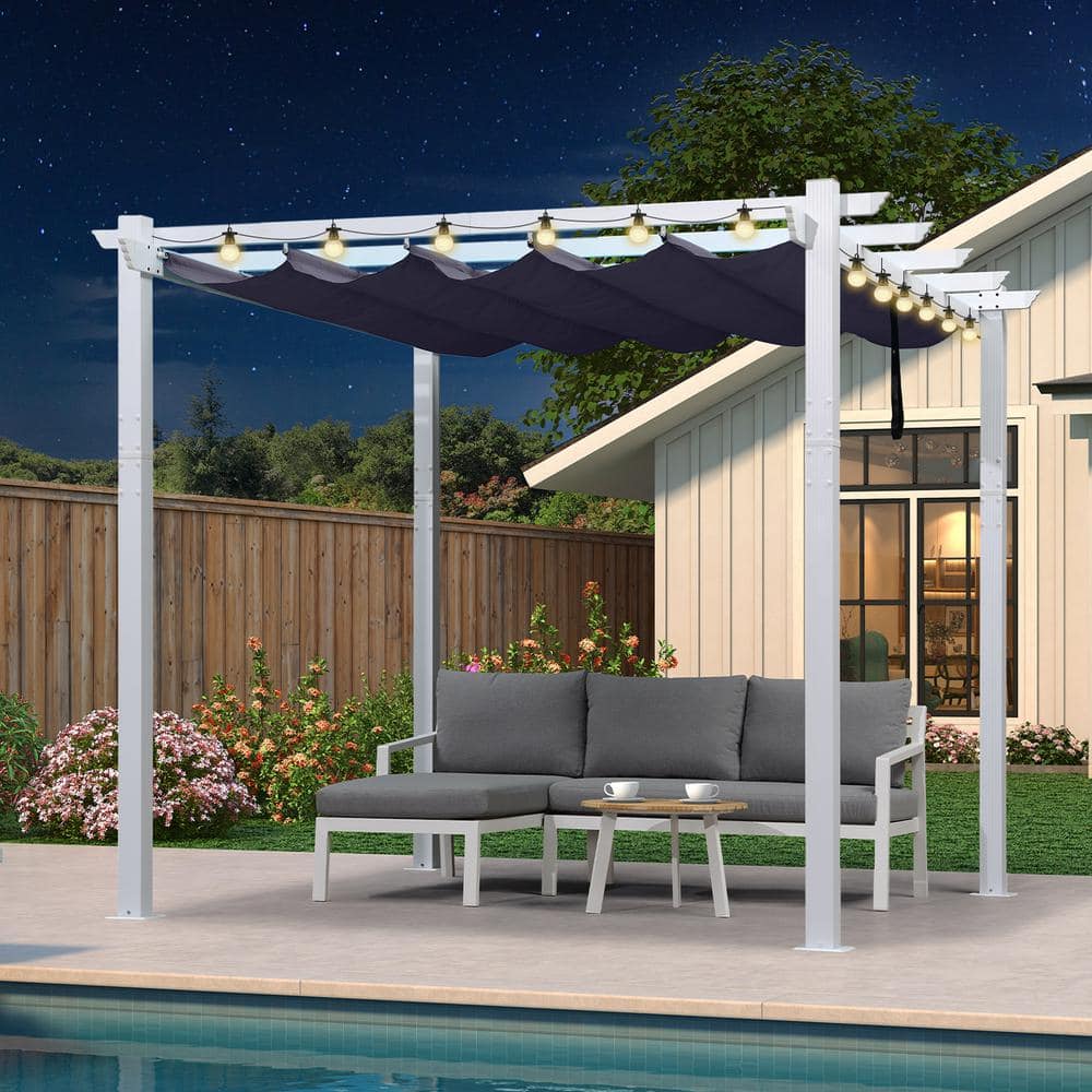 EP-086AW　EP-082A　EP-879AW Outsunny 13' x 10' Electric Awning, Retractable Awning with