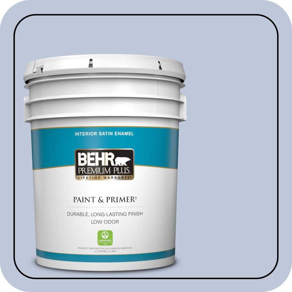 5 gal. #MQ3-62 Dancing Mist Satin Enamel Low Odor Interior Paint & Primer price history on PriceWatchPro