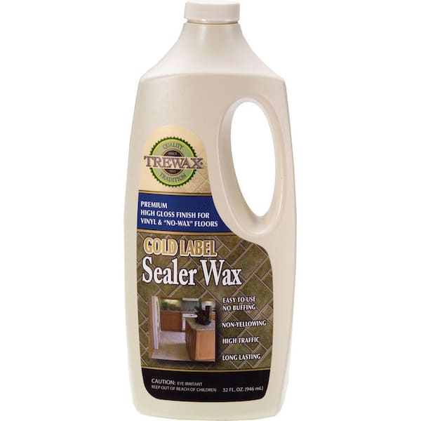 Trewax 32 oz. Gold Label Sealer Wax Gloss Finish Floor Sealant (2-Pack)
