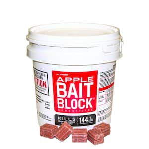 Bait Block Apple Flavor Anticoagulant Rodenticide for Mice and Rats (144-Pack)