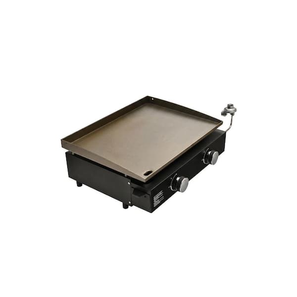 22.4 in. Countertop Natural Gas Griddle, Nonstick Plate, H-Burner, 13,000 BTU, Manual Control