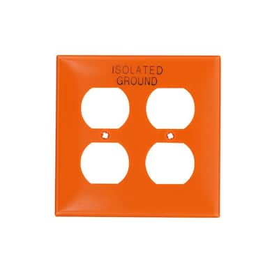 Light Panel Cover Orange Fruit Plant Clip Art Tangerine Leaf Decoration Wallplate 2-Gang Device Receptacle Wallplate Double Outlet Wall Plate/Panel Plate/Cover 