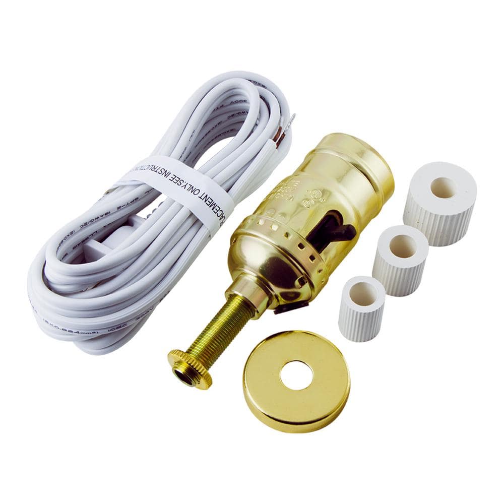 UPC 043180509611 product image for GE Bottle Lamp Kit Cord, White | upcitemdb.com