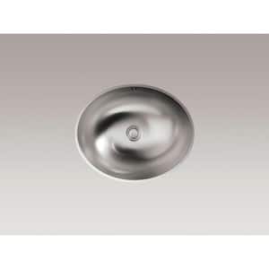 Bachata Drop-in or Undermount Stainless Steel Bathroom Sink in Satin Finish