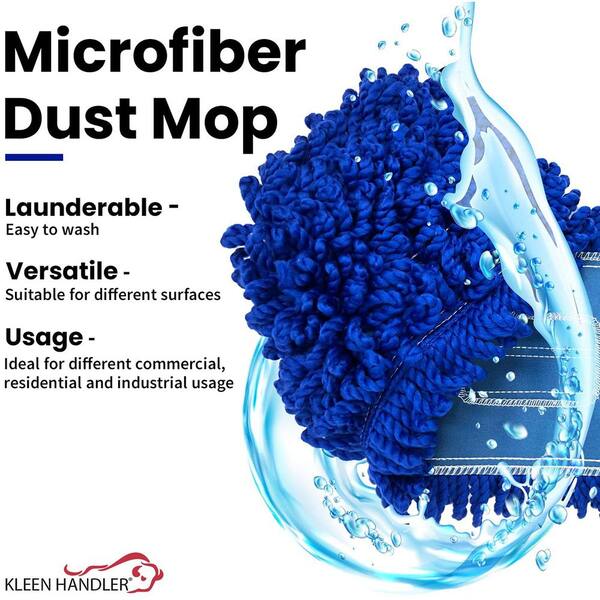 Wilen® Twister Loop™ Dust Mop - 24 x 5, Blue
