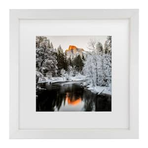 David H Yang The Last Sunshine Matted Framed Photography Wall Art 13 in. x 13 in.