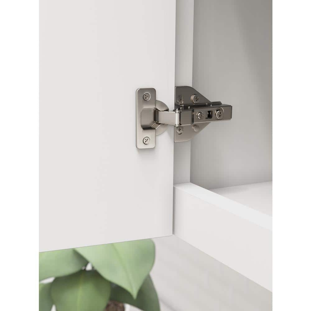 Nickel Full Overlay Soft Close Euro Concealed Cabinet Hinge
