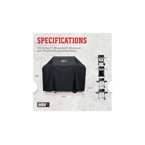 Premium Grill Cover for Large Spirit Grills