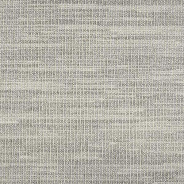 Natural Harmony Terrestrial - Spire - Gray 13.2 ft. 35.39 oz. Wool Loop Installed Carpet
