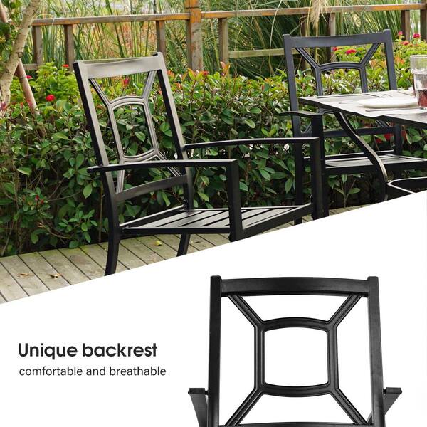 wrought iron patio chairs home depot