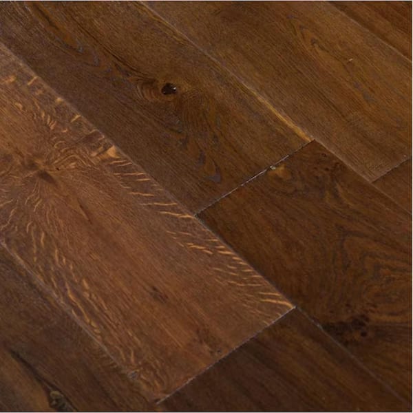 Take Home Sample - Rich Distressed French Oak Waterproof Engineered Hardwood Flooring