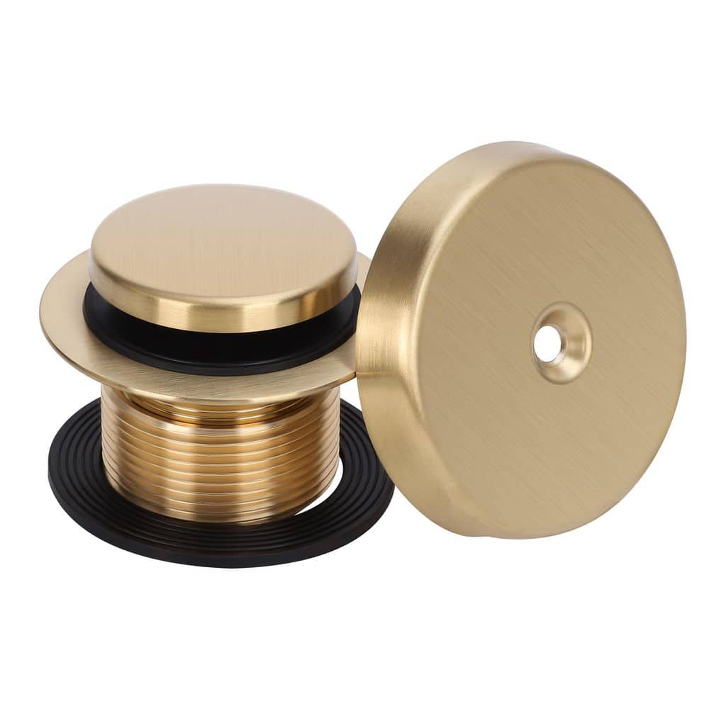 Tip-Toe Tub Drain Trim Kit with One Hole Overflow Faceplate, Assembly Universal Fine Coarse Thread Replacement price history on PriceWatchPro