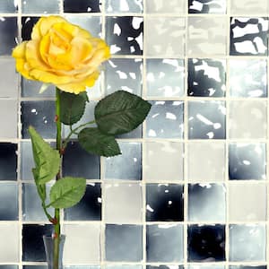 Reflections Gold Beveled Large Format Subway 12 in. x 24 in. Glass Mirror Wall Tile (12 sq. ft./Case)