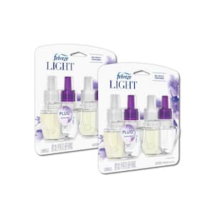 Plug Light 0.87 oz. Lavender Scent Oil Plug-In Air Freshener Refill (2-Count)(2-Pack)